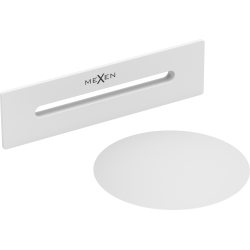 Mexen Uni siphon avec trop-plein pour baignoire îlot, blanc - 5100-20
