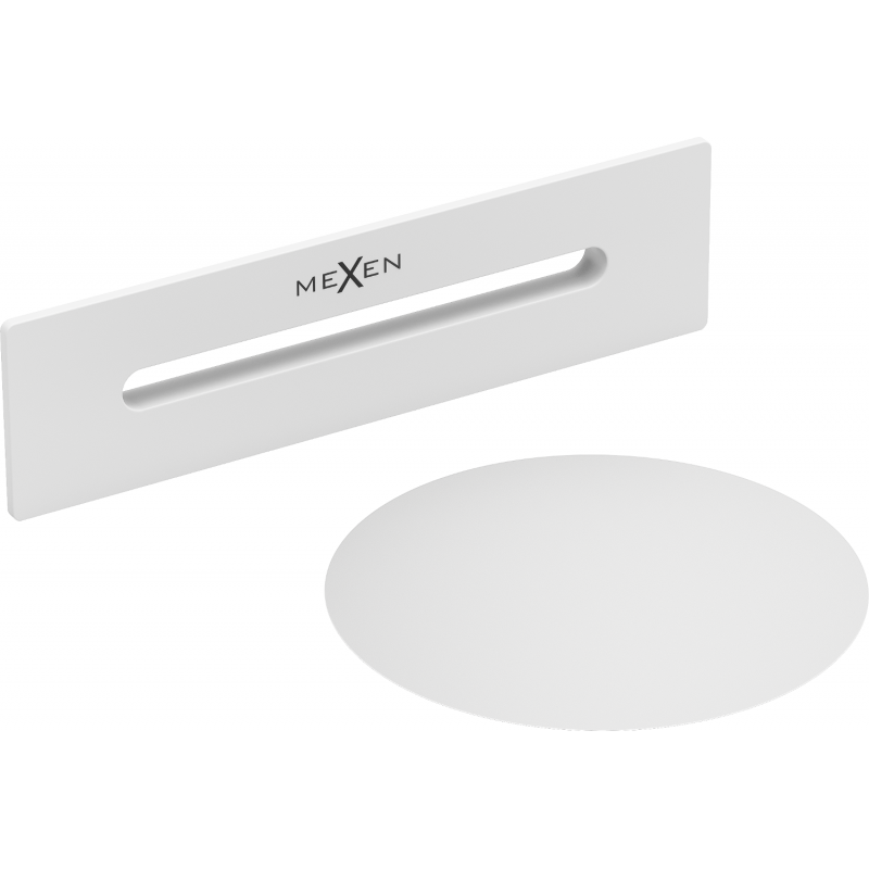 Mexen Uni siphon avec trop-plein pour baignoire îlot, blanc - 5100-20