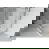 Mexen Rio cabine de douche carrée 90 x 90 cm, transparent, chrome + receveur Flat, blanc - 860-090-090-01-00-4010
