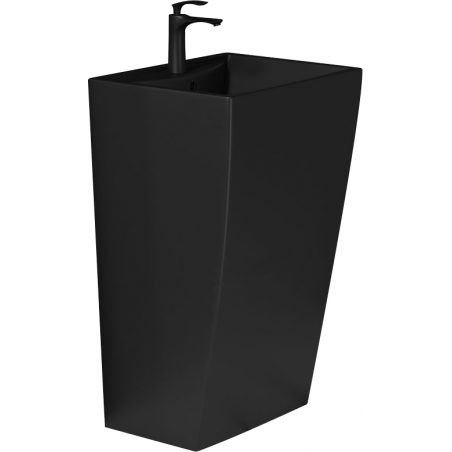 Mexen Oda lavabo autoportant 42 x 42 cm, noir mat - 26124770