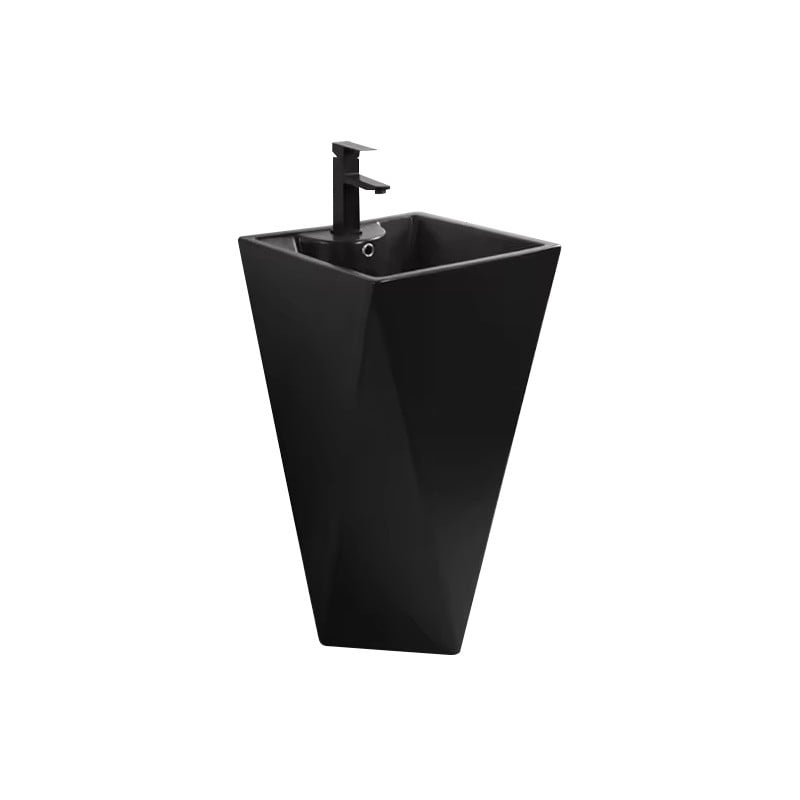 Mexen Ida lavabo autoportant 47 x 47 cm, noir mat - 26114670