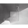 Mexen Velar L cabine de douche coulissante 110 x 110 cm, transparent, chrome - 871-110-110-03-01