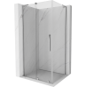 Mexen Velar L cabine de douche coulissante 120 x 80 cm, transparent, chrome - 871-120-080-03-01