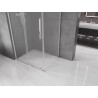 Mexen Velar L cabine de douche coulissante 120 x 70 cm, givrée, chrome - 871-120-070-33-01