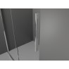 Mexen Velar L cabine de douche coulissante 120 x 75 cm, graphite, chrome - 871-120-075-43-01