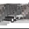 Mexen Velar L cabine de douche coulissante 100 x 80 cm, transparent, blanche - 871-100-080-03-20