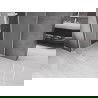 Cabine de douche coulissante Mexen Velar L 110 x 110 cm, givre, blanc - 871-110-110-33-20