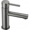 Mexen Elba robinet de lavabo, gris canon brossé - 74100-66