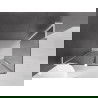 Mexen Velar L cabine de douche coulissante 120 x 80 cm, graphite, blanche - 871-120-080-43-20