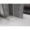Mexen Velar L cabine de douche coulissante 100 x 85 cm, transparent, doré - 871-100-085-03-50