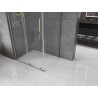Mexen Velar L cabine de douche coulissante 100 x 85 cm, transparent, doré - 871-100-085-03-50