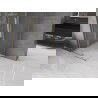 Mexen Velar L cabine de douche coulissante 90 x 90 cm, transparent, or brossé - 871-090-090-03-55