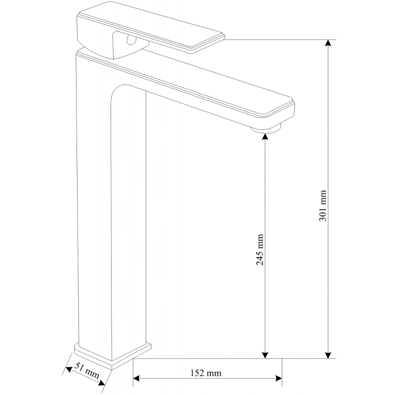 Mexen Mino R77 ensemble de bain, noir - 72413R77-70
