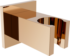 Mexen Cube support de douche, or rose - 79350-60