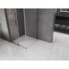 Cabine de douche coulissante Mexen Velar L 90 x 90 cm, transparent, or rose - 871-090-090-03-60