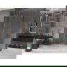 Mexen Velar L cabine de douche coulissante 100 x 100 cm, transparent, cuivre brossé - 871-100-100-03-65