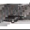 Mexen Velar L cabine de douche coulissante 90 x 100 cm, transparent, cuivre brossé - 871-090-100-03-65
