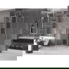 Mexen Velar L cabine de douche coulissante 100 x 100 cm, transparent, nickel brossé - 871-100-100-03-97