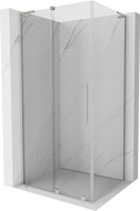 Mexen Velar L cabine de douche coulissante 90 x 80 cm, transparent, nickel brossé - 871-090-080-03-97