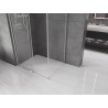 Mexen Velar L cabine de douche coulissante 100 x 75 cm, transparent, nickel brossé - 871-100-075-03-97