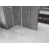 Mexen Velar L cabine de douche coulissante 100 x 75 cm, transparent, nickel brossé - 871-100-075-03-97