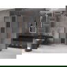 Mexen Velar L cabine de douche coulissante 100 x 100 cm, givrée, cuivre brossé - 871-100-100-33-65