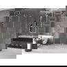 Mexen Velar L cabine de douche coulissante 120 x 80 cm, transparent, nickel brossé - 871-120-080-03-97