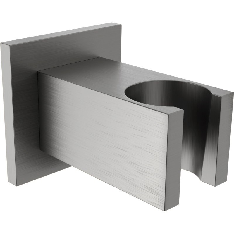 Mexen Cube support de douche, gris canon brossé - 79350-66