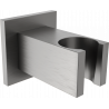 Mexen Cube support de douche, gris canon brossé - 79350-66