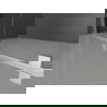 Mexen Velar L cabine de douche coulissante 100 x 110 cm, givre, nickel brossé - 871-100-110-33-97