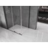 Mexen Velar L cabine de douche coulissante 120 x 100 cm, transparent, métal gun - 871-120-100-03-95