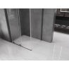 Mexen Velar L cabine de douche coulissante 120 x 100 cm, transparent, métal gun - 871-120-100-03-95