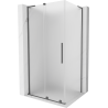 Mexen Velar L cabine de douche coulissante 110 x 90 cm, givre, métal canon - 871-110-090-33-95