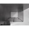Mexen Velar L cabine de douche coulissante 100 x 75 cm, graphite, finition canon de fusil - 871-100-075-43-95