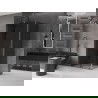 Mexen Velar L cabine de douche coulissante 110 x 70 cm, graphite, gun metal - 871-110-070-43-95