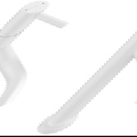 Mexen Rumba robinet de lavabo, Blanc - 73500-20