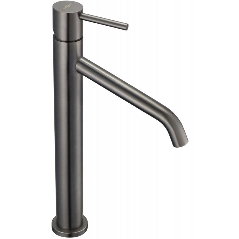 Mexen Rumba robinet de lavabo haut, Graphite - 73510-66