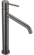 Mexen Rumba robinet de lavabo haut, gris acier brossé - 73510-66