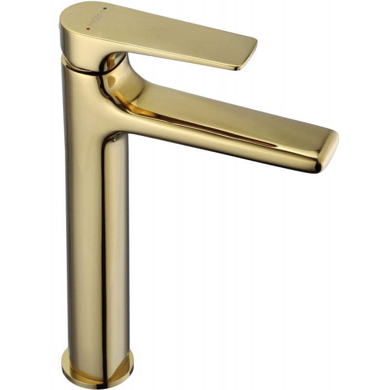 Mexen Lynx robinet de lavabo haut, doré - 745910-50
