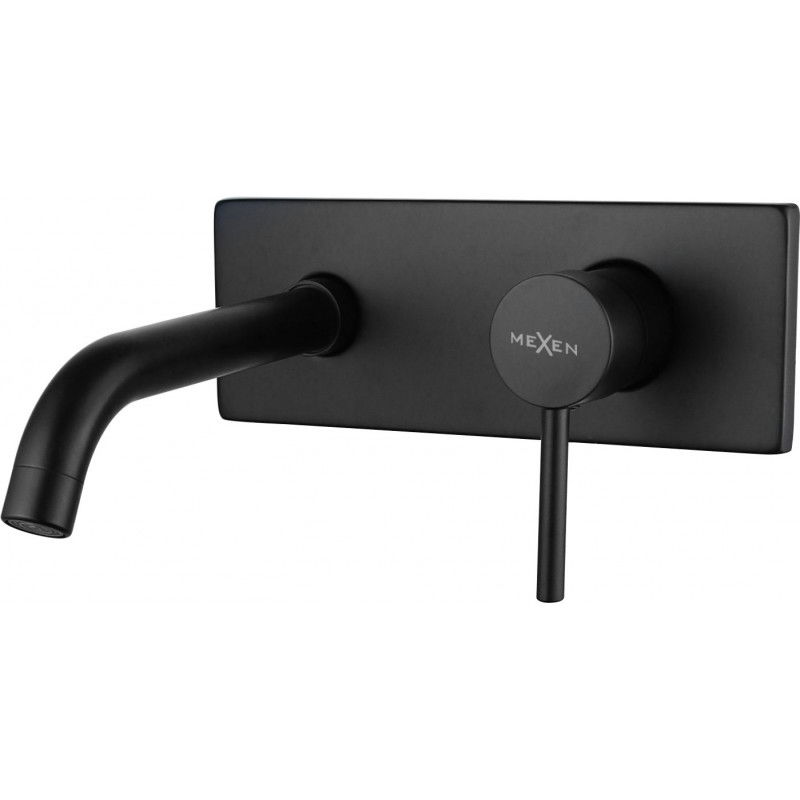 Mexen Alma robinet de lavabo pour installation encastrée, Noir - 75115-70