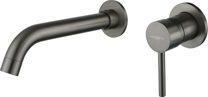 Mexen Alma robinet encastré pour lavabo, graphite - 75015-66