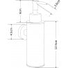 Mexen distributeur de savon, Or - 70622-50