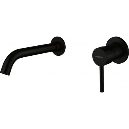Mexen Alma robinet de lavabo encastré, noir - 75015-70