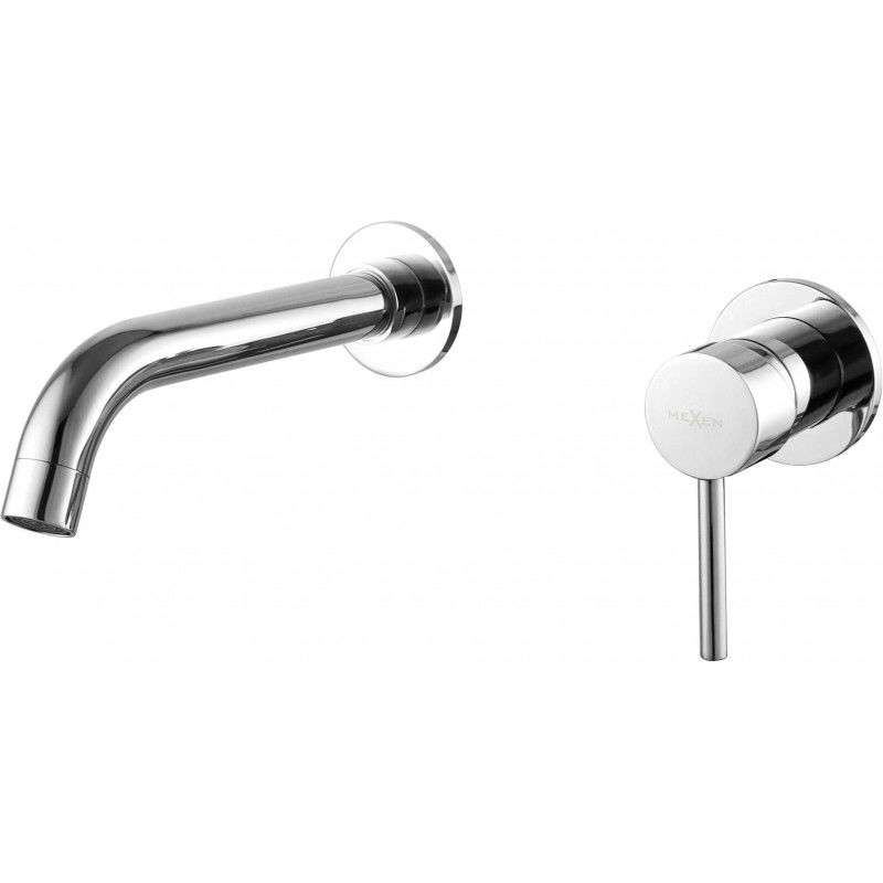 Mexen Alma robinet de lavabo pour installation encastrée, Chrome - 75015-00