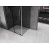 Mexen Velar L cabine de douche coulissante 120 x 70 cm, graphite, gris canon brossé - 871-120-070-43-66