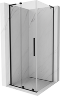 Mexen Velar L cabine de douche coulissante 90 x 90 cm, transparent, noire - 871-090-090-03-70