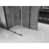 Mexen Velar L cabine de douche coulissante 110 x 70 cm, transparente, noire - 871-110-070-03-70