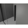 Mexen Velar L cabine de douche coulissante 110 x 100 cm, transparente, noire - 871-110-100-03-70