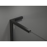 Mexen Velar L cabine de douche coulissante 120 x 90 cm, transparent, noir- 871-120-090-03-70
