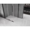 Mexen Velar L cabine de douche coulissante 100 x 85 cm, givrée, noire - 871-100-085-33-70